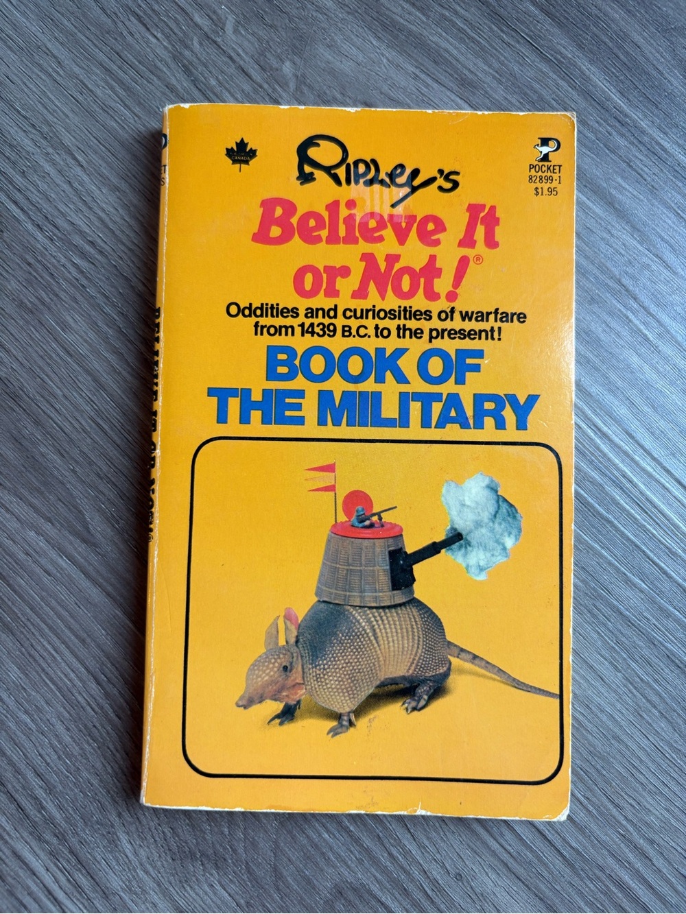 3/$20 ripleys believe it or not book of the military mass market paperback